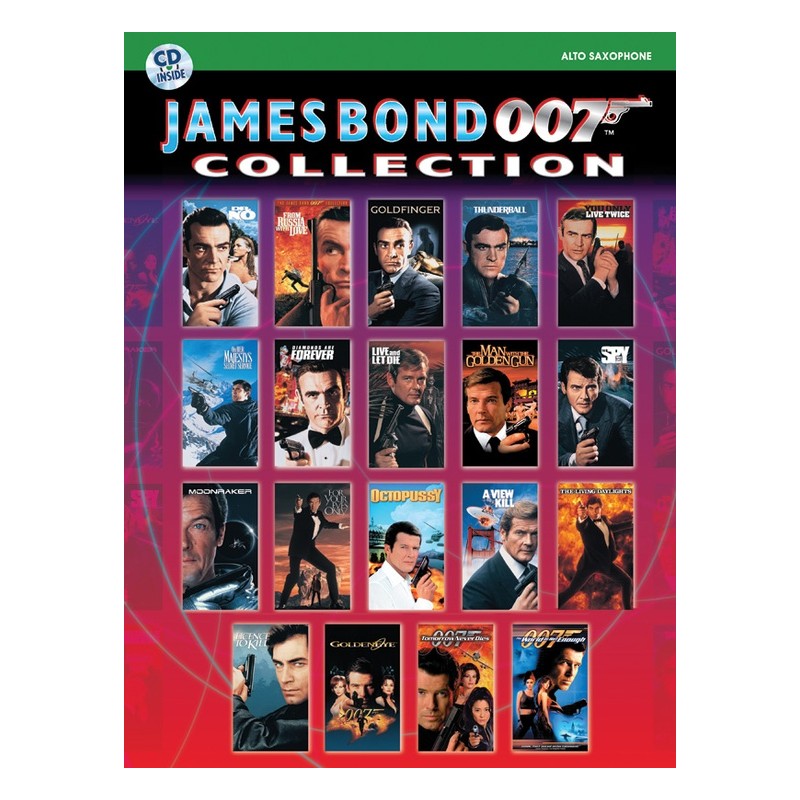 James Bond 007 Collection for Alto Sax (book/CD)