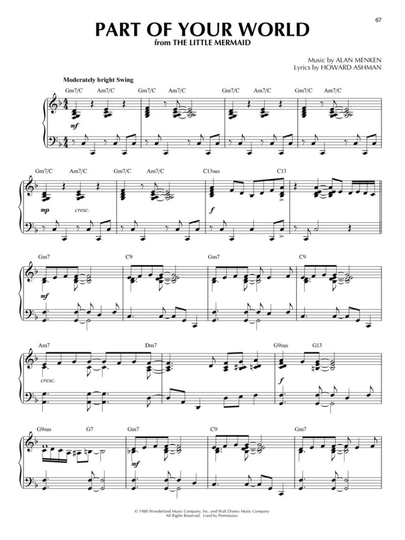 Disney Favorites - Jazz Piano Solos