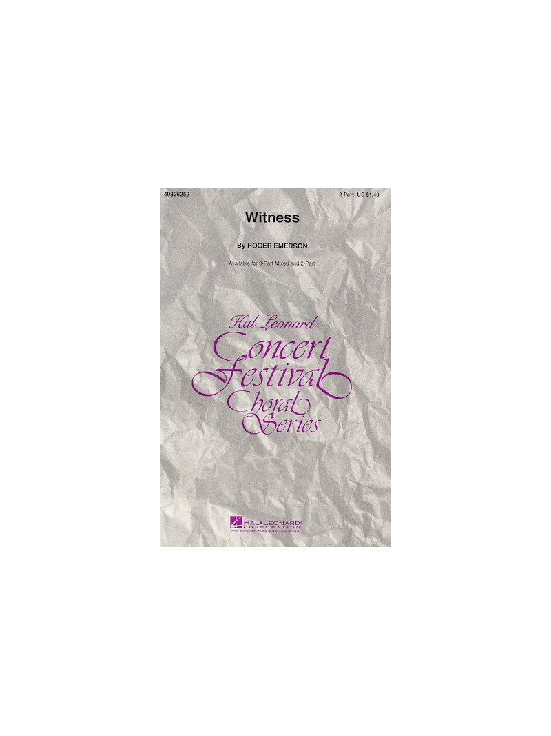 Witness (choral)