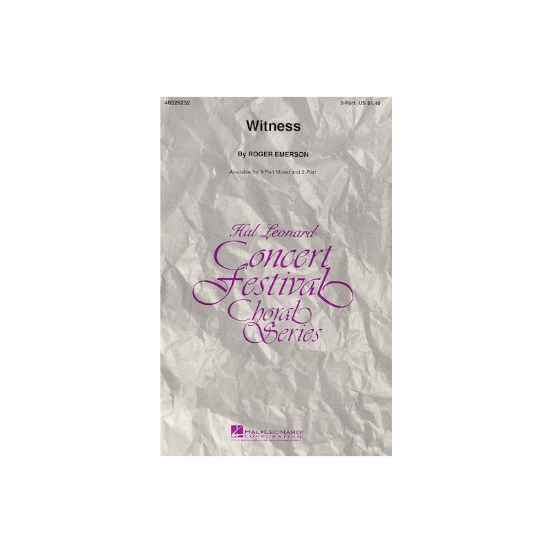 Witness (choral)
