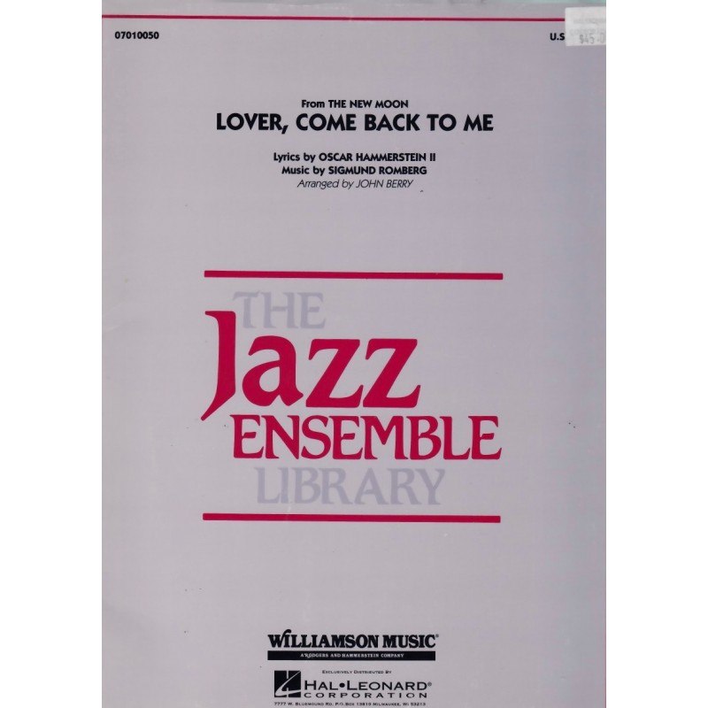 Lover, Come Back To Me