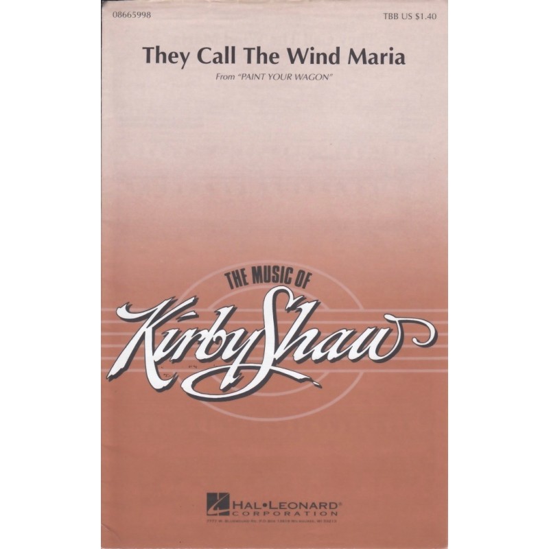 They Call the Wind Maria 