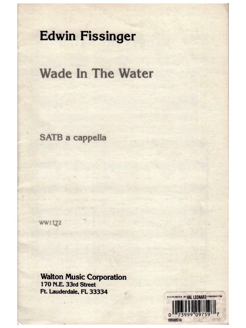 Wade in the Water (choral)