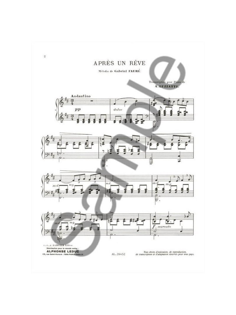 Gabriel Faure'