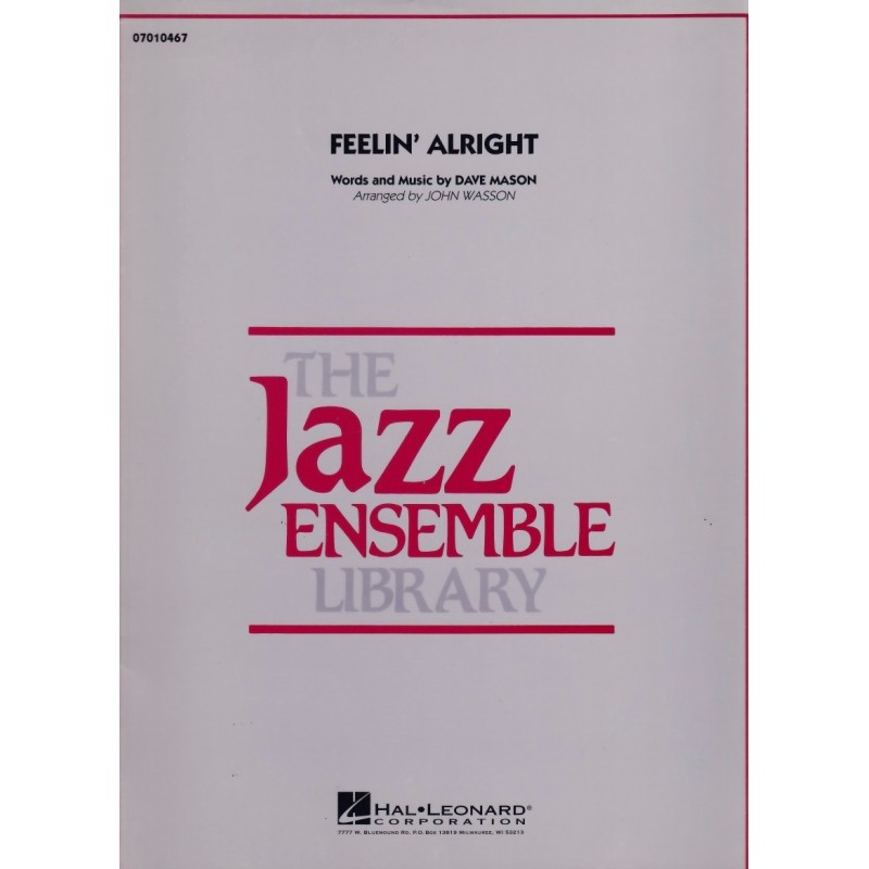 Feelin' alright-rock jazz ensemble