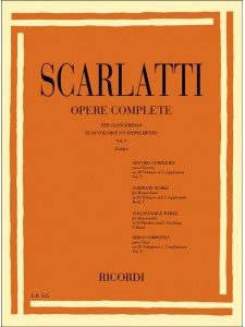 Scarlatti - Opere Complete Per Clavicembalo Vol. V