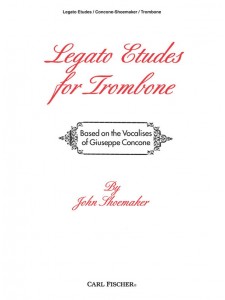 Legato Etudes for Trombone