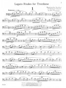 Legato Etudes for Trombone