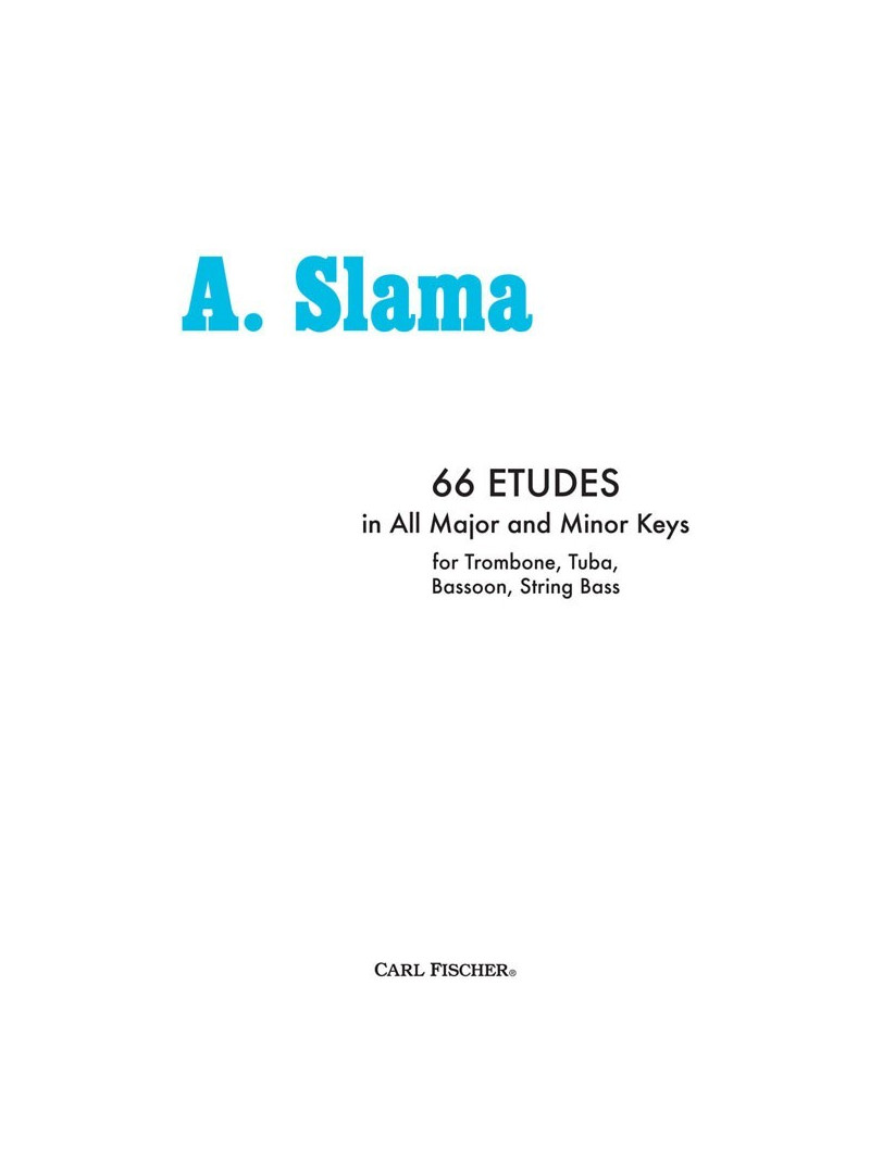 66 Etudes In All Major and Minor Keys