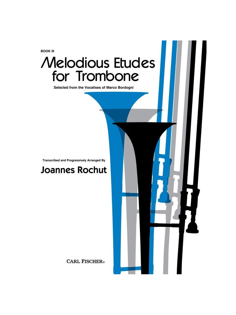 Melodious Etudes for Trombone Book III