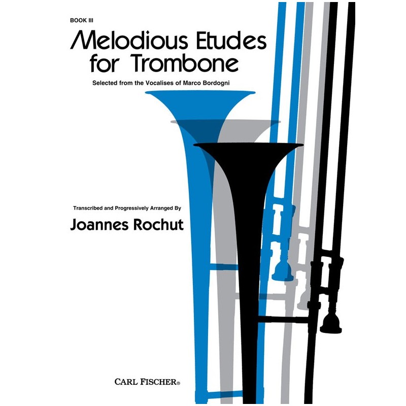 Melodious Etudes for Trombone Book III