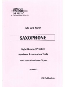 LCM Saxophone Specimen Sight Reading Tests 1-8