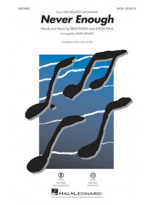 Never Enough (Choral SATB)