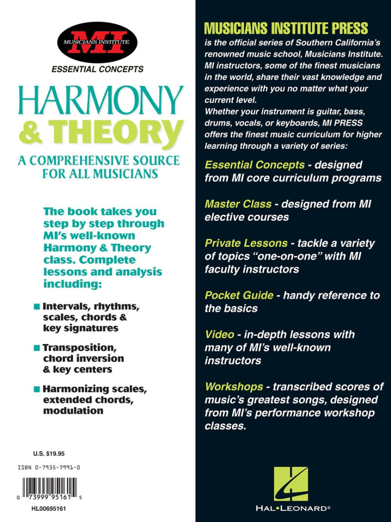 harmony and theory
