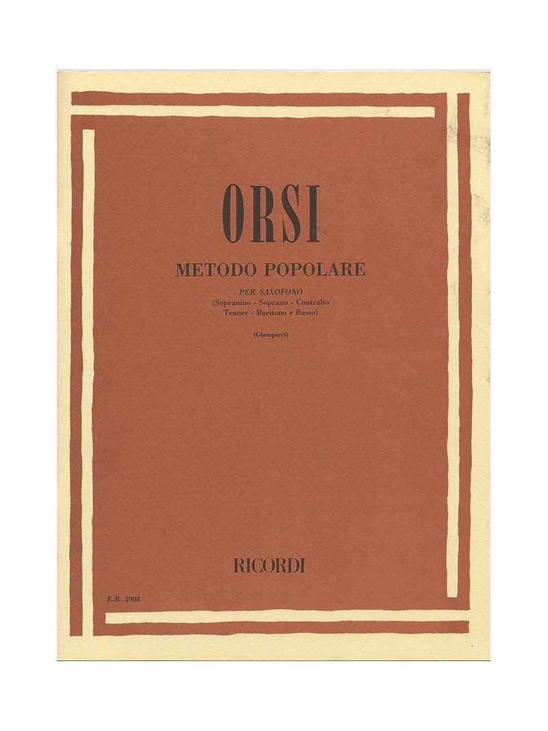 Metodo popolare per sassofono