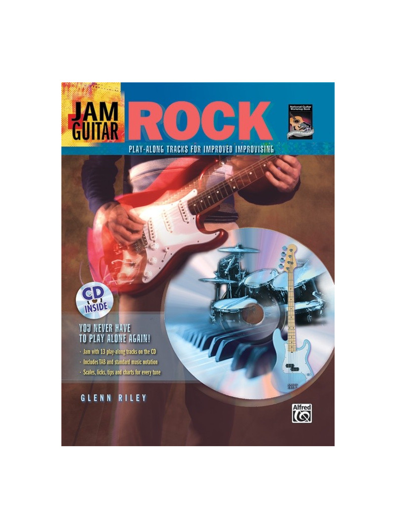 Jam Guitar: Rock (book/CD play-along)