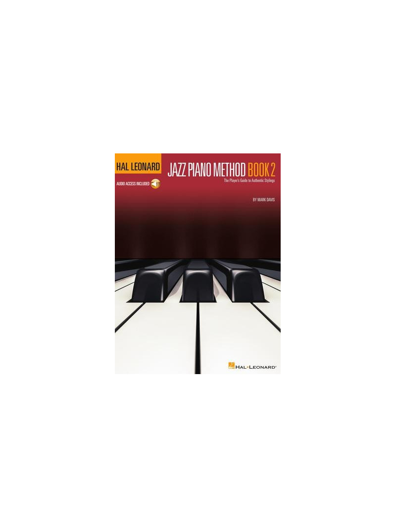 Hal Leonard Jazz Piano Method Book 2 (book/Audio Online)