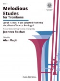 Melodious Etudes for Trombone - Book 1 (book/MP3 download)