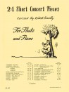 24 short concert pieces flute
