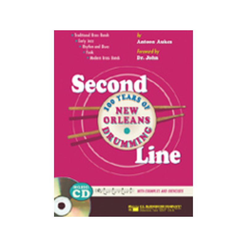 Second Line: 100 Years of New Orleans Drumming (book/CD)