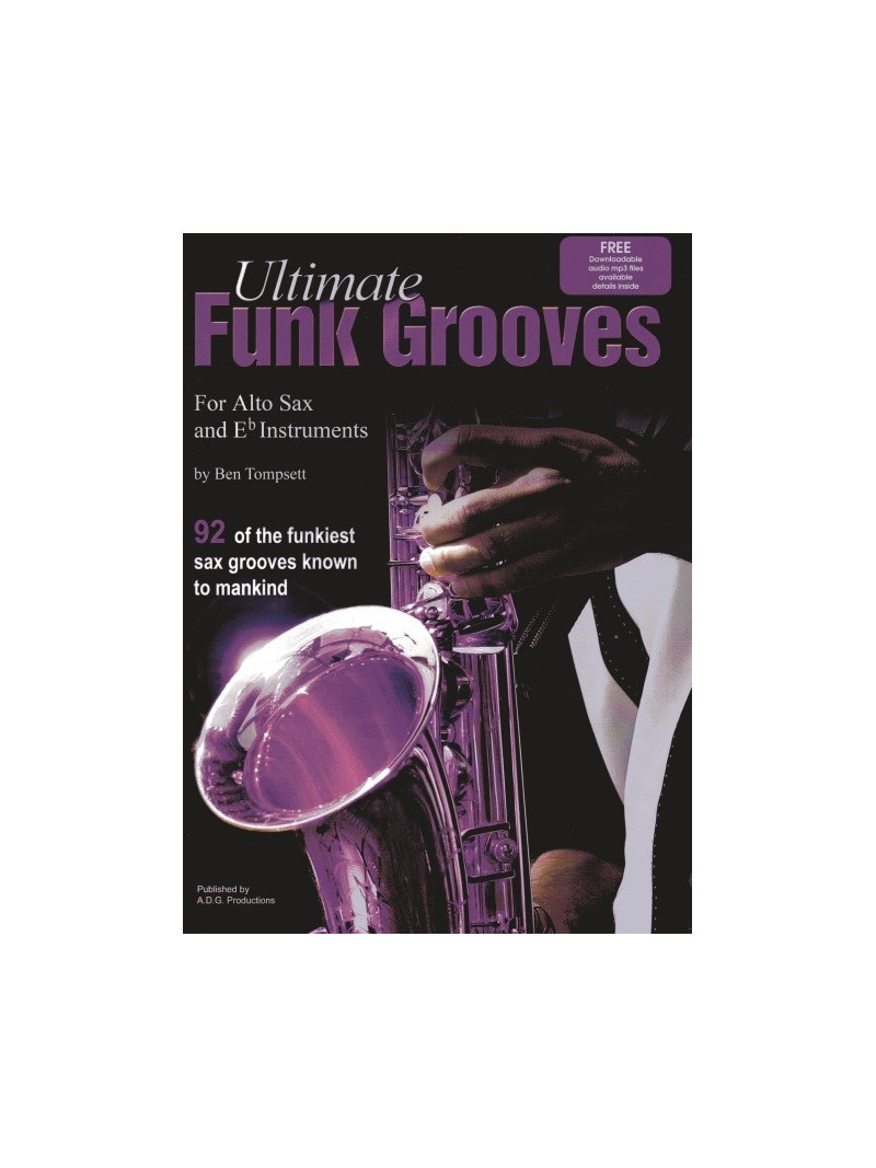Ultimate Funk Grooves for Sax (book/CD)