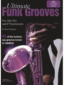 Ultimate Funk Grooves for Sax (book/CD)