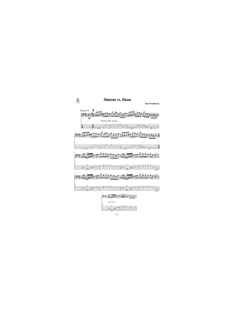 Peter Washburne Extreme Bass Grooves