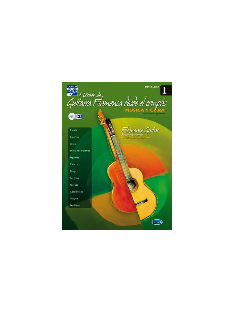Método de Guitarra Flamenca desde el Compás, 1 (book/CD)