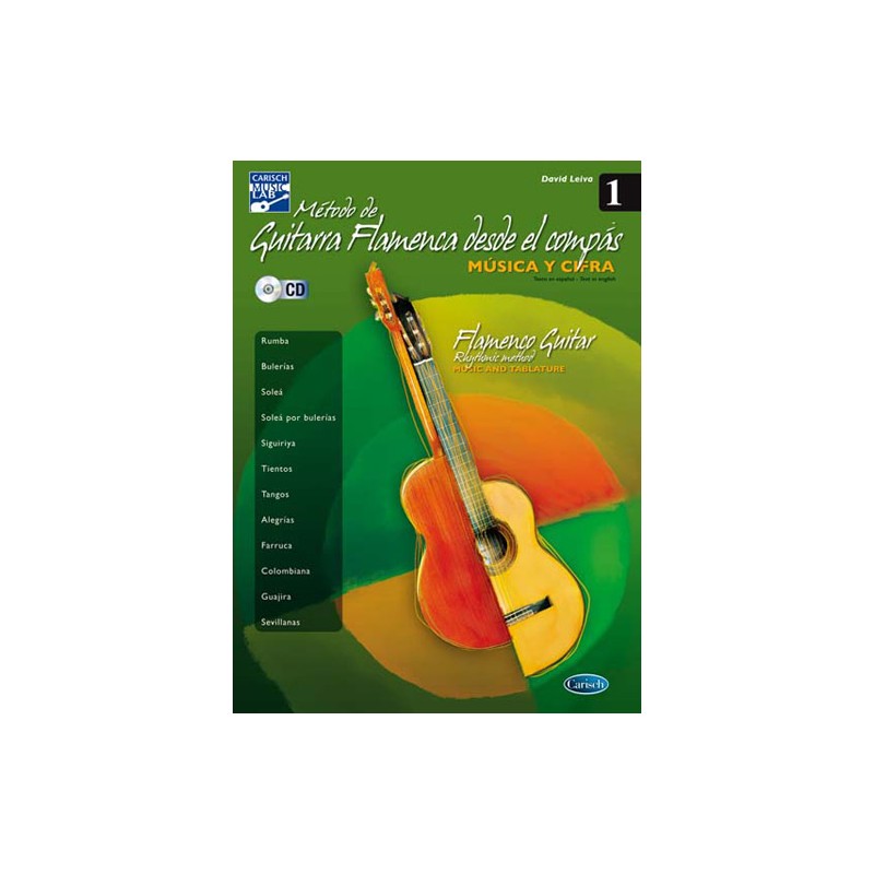 Método de Guitarra Flamenca desde el Compás, 1 (book/CD)