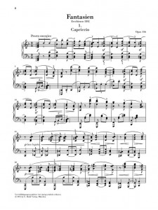 Brahms Fantasies Op. 116