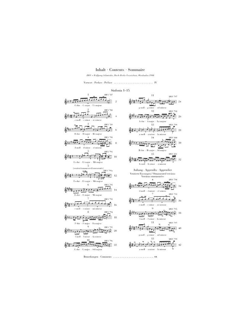 Bach sinfonia