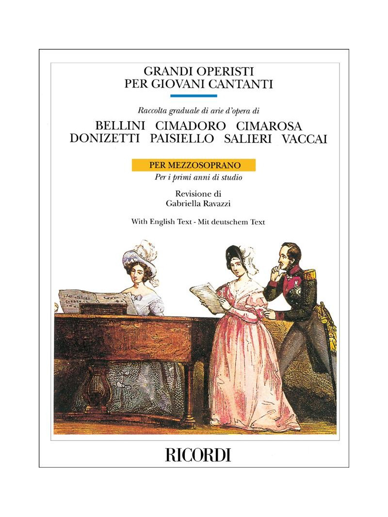 arie d'opera per cantanti