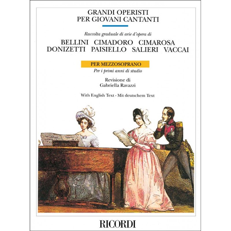 Grandi operisti per giovani cantanti Mezzosoprano