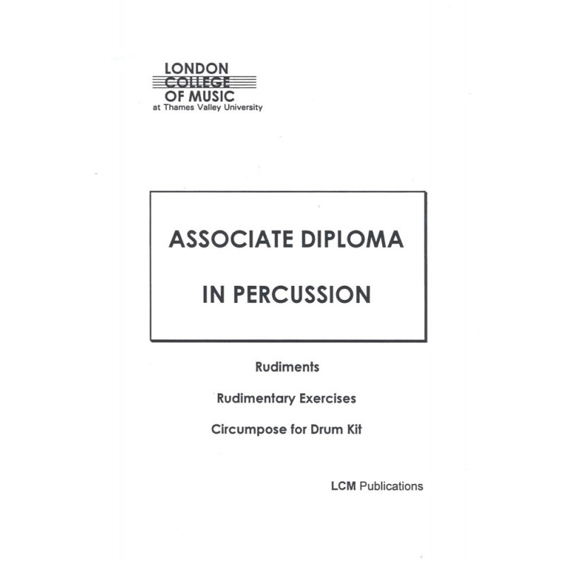 lcm associate diploma in percussion