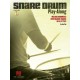 Snare Drum Play-Along (book/CD)