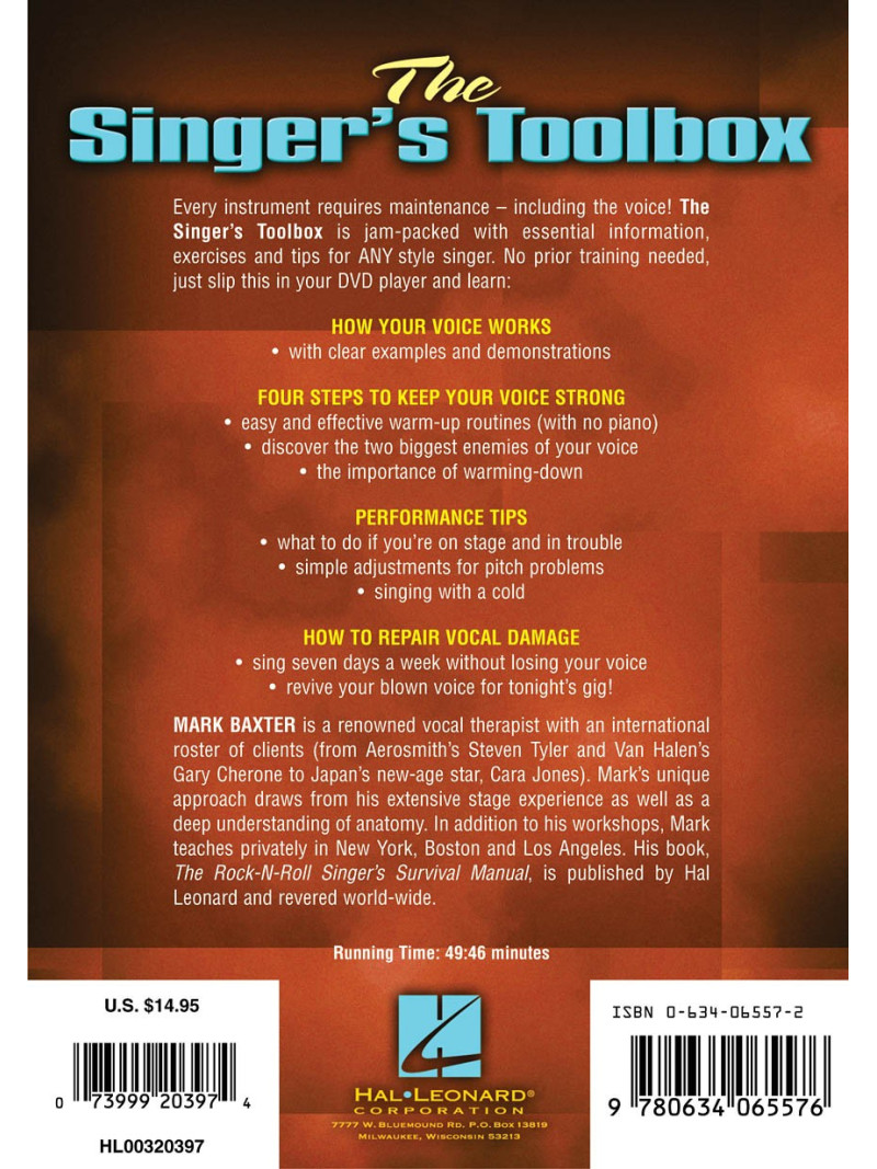 The Singer's Tool Box (DVD)