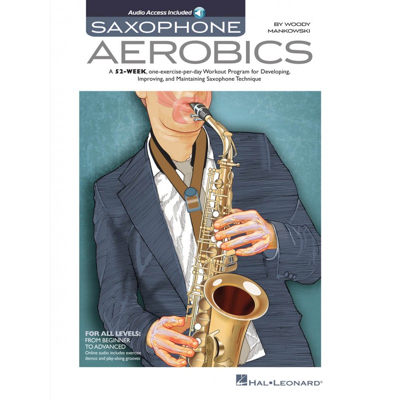 Saxophone Aerobics (book/Audio Online)