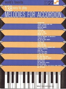 138 melodies for accordion