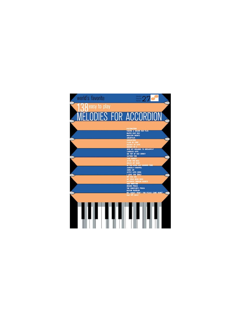 138 melodies for accordion