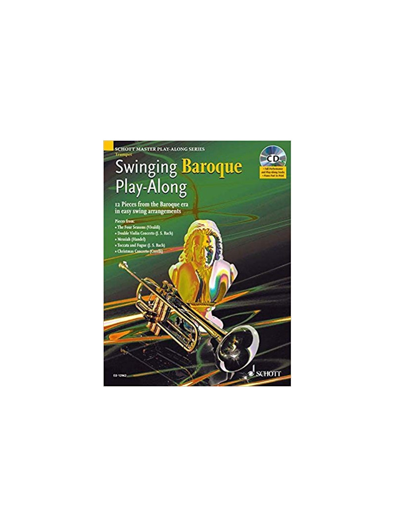 Swinging Baroque Play-Along - Trumpet (book/CD)