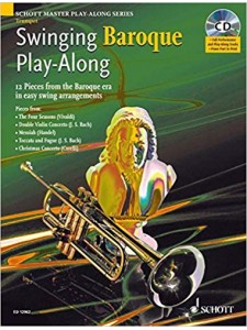 Swinging Baroque Play-Along - Trumpet (book/CD)