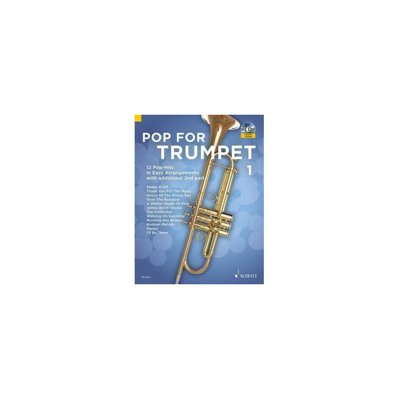 Pop For Trumpet 1 (book/CD)