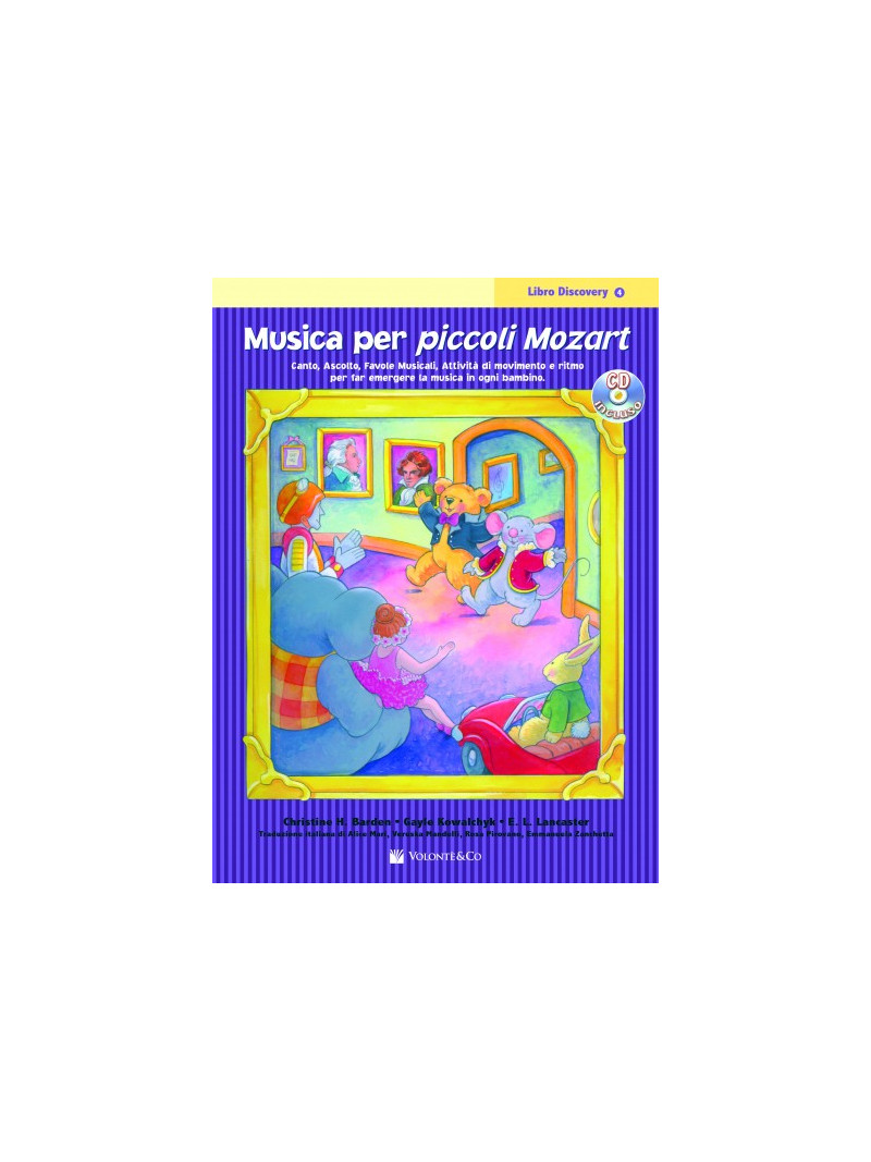 Musica per Piccoli Mozart - Libro Discovery 4 (book/CD)