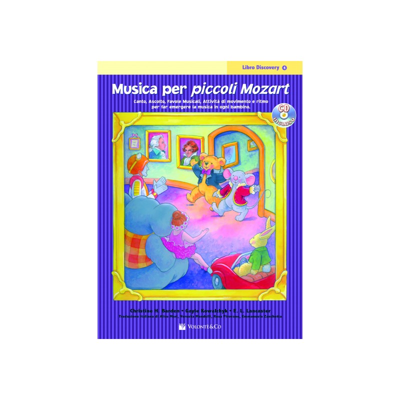 Musica per Piccoli Mozart - Libro Discovery 4 (book/CD)