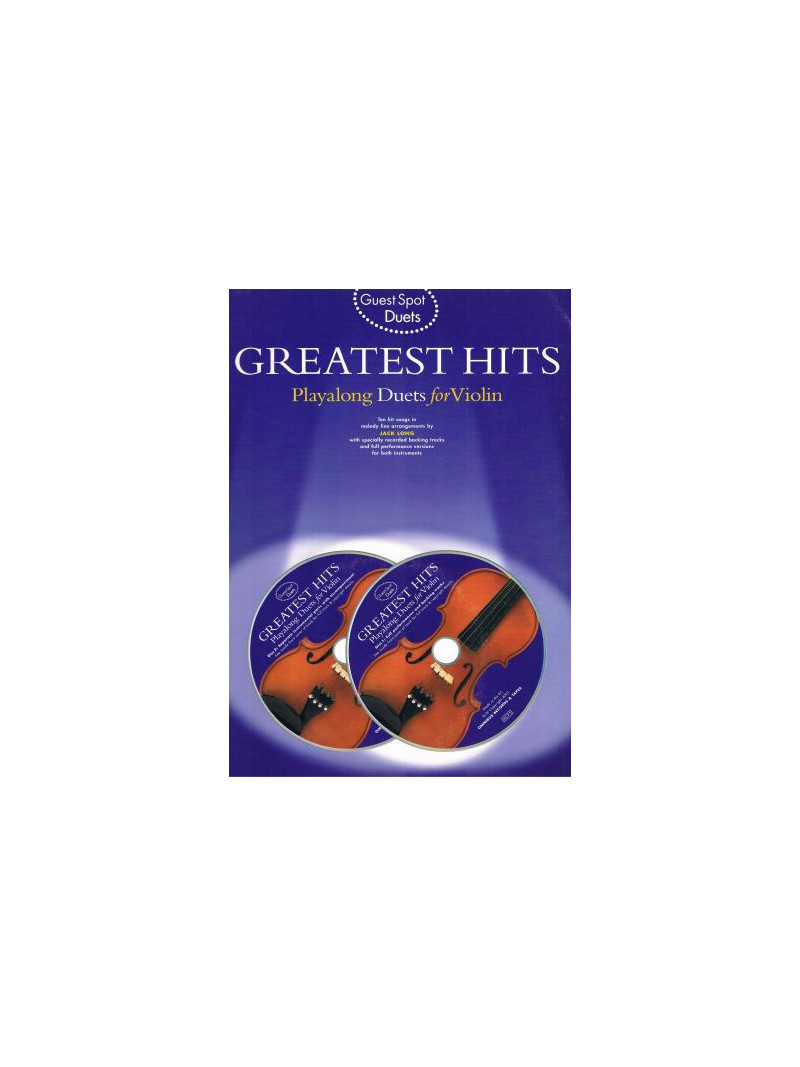Guest Spot: Greatest Hits Playalong Duets For Violin (book/2 CD)