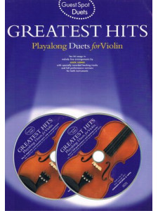 Guest Spot: Greatest Hits Playalong Duets For Violin (book/2 CD)