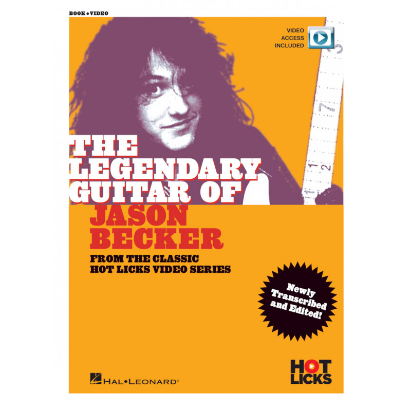 The Legendary Guitar of Jason Becker (book/Video Online)