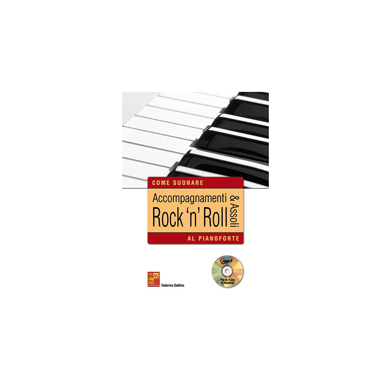 Accompagnamenti & assoli rock ’n’ roll al pianoforte (libro/CD MP3)