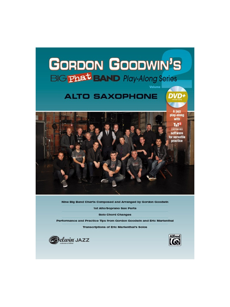 Big Phat Band Play-Along: Alto Saxophone, Volume 2 (book/DVD-Rom)