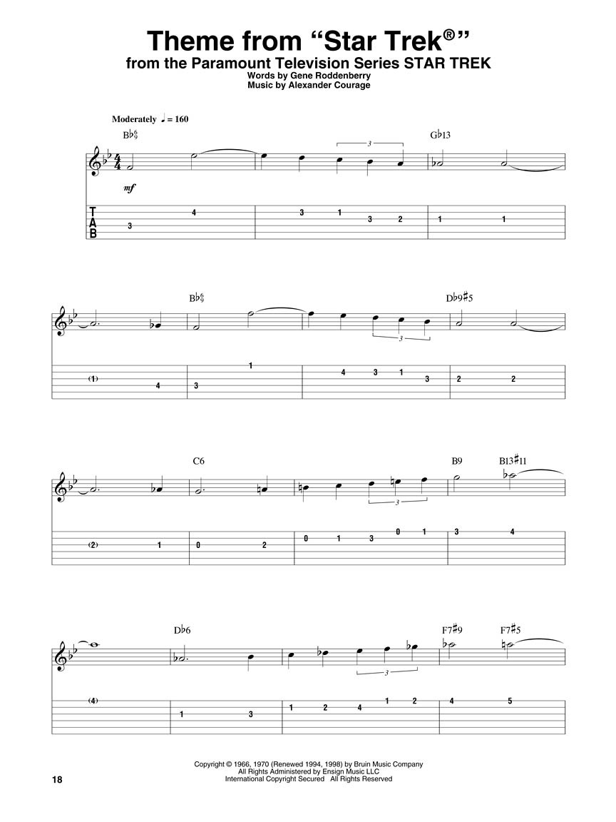 TV Themes: Guitar Play-along Volume 45 (book/CD)